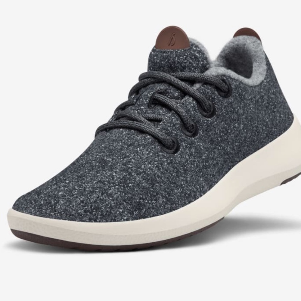 🔥ALLBIRDS🔥WOMENS WOOL RUNNER MIZZLES NATURAL GRAY CREAM SOLE SHOES 6 & 10 NEW - Picture 7 of 10
